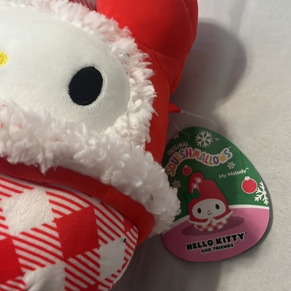 BNWT CHRISTMAS MY MELODY SQUISHMALLOW PLUSH - Picture 3 of 7
